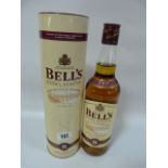 Bottle of Bells Extra Special Old Scotch Whisky
