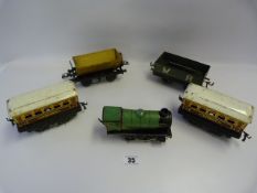 Hornby 'O' Gauge Locomotive & Various Rolling Stock
