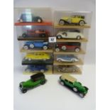 12 Solidor Die Cast Vehicles