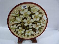 Ornamental Cabinet Plate by Augusta M Reed 1880