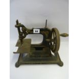 Early Singer Hand Sewing Machine