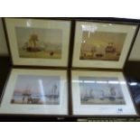 4 Framed Marine Prints