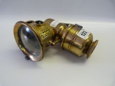 Early Brass Cycle Lamp