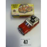 Corgi Toy Number 339 - 1967 Monte Carlo Winner Mini Cooper with Reproduction Box