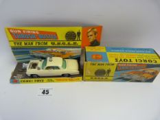Original Boxed Re-Painted Man from Uncle Car with Original Inner & Box