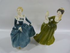 2 Royal Doulton Figurines - Fragrance & Simone