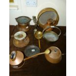 Collection of Brass and Copper wares.