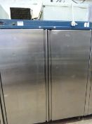 Williams Stainless Steel Double Door Refrigerator Model HG2TP/T