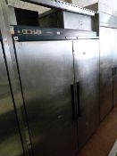 Williams Stainless Steel 2 Door Refrigerator Model HG2SA