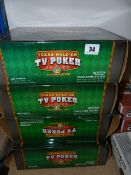 4 Boxed Poker Kits