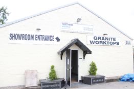Signage - Showroom Entrance & Granite Work Tops