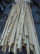 Quantity of 1" x 2" Tannelised Timber Lats