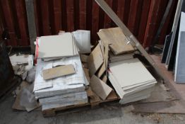 Pallet Containing Floor Tiles