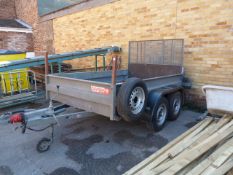 Richardson Rice Trailers Limited Model Number 1500 Twin Axle Plant Trailer Serial Number S28007