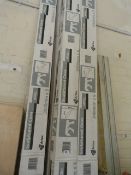5 Packs Containing 6 Metre Lengths of Sculptured Plaster Coving
