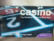 Casio Roulette Craps and Blackjack Game