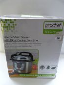 *Pro Chef Electric Multi Cooker with Slow Cook Function