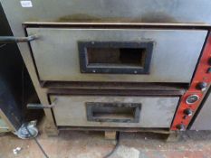 *Electric 2 Deck Pizza Oven