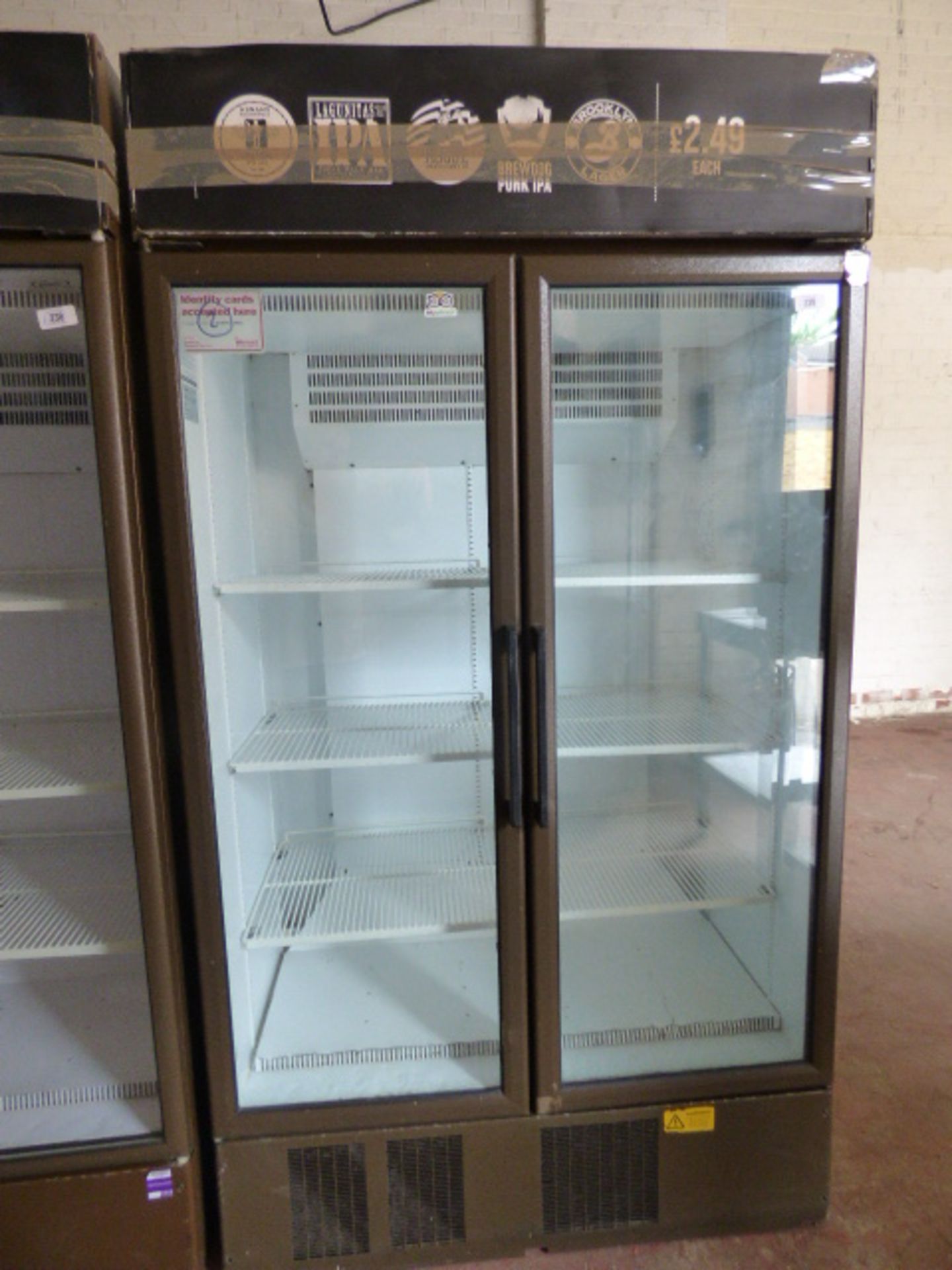 Cornellius Double Door Bottle Fridge