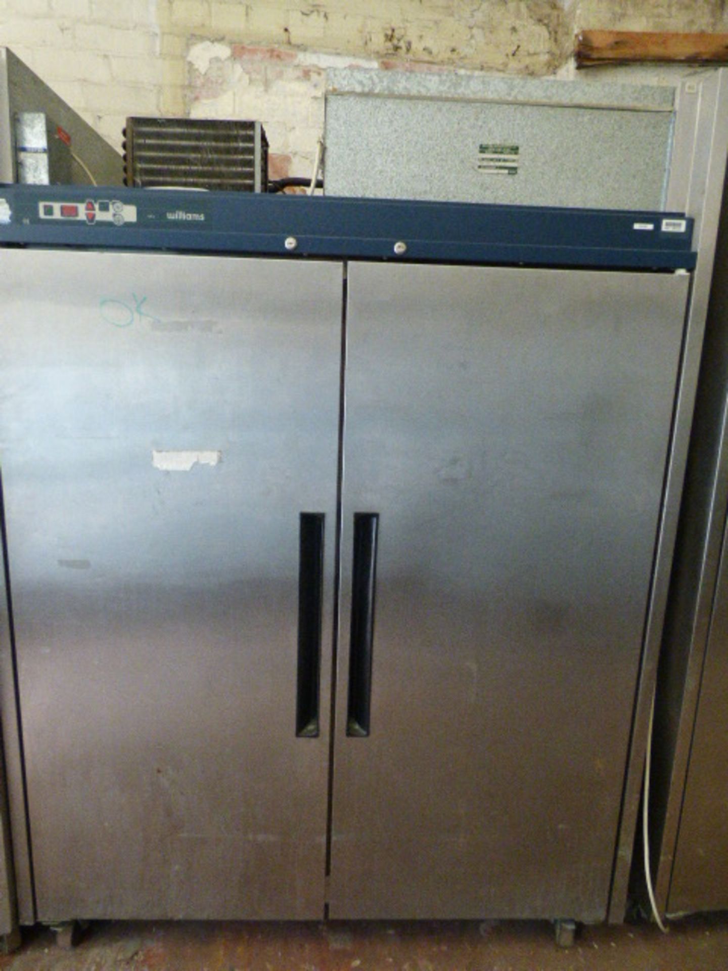 *Williams Stainless Steel Double Door Refrigerator Model HG2TSS