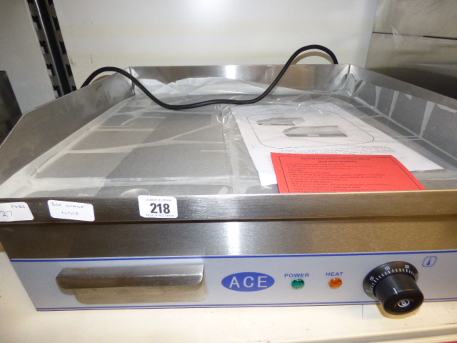 *Ace Catering 50cm Griddle Ref B27