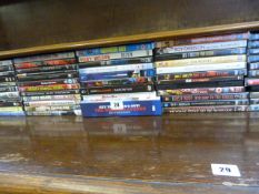 Large Quantity of DVDs Depicting Various Rock Bands etc
