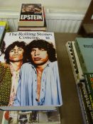 Collection of Books Relating to Rock Bands - Records etc