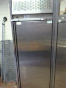 Stainless Steel Single Door Refrigerator Model Number HD1
