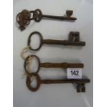 Quantity of Georgian Keys