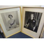 2 Framed Prints Depicting Queen Elizabeth II & Prince Philip