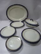 Quantity of Early Royal Doulton Dinner Ware