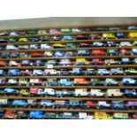 Approximately 150 Lledo & Days Gone By Vehicles complete with Shelving Unit