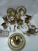 Selection of Silver Plated Teaware etc