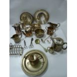 Selection of Silver Plated Teaware etc