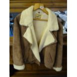 Saima Real Leather Fur Lined Jacket