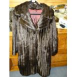 Lady's Full Length Coney Fur Coat
