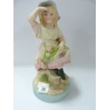 Bisque Figurine of A Young Girl