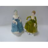 2 Coalport Figurines - Regina & Ann