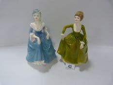 2 Coalport Figurines - Regina & Ann