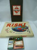 Early Waddingtons Risk Game & Early Monopoly Set