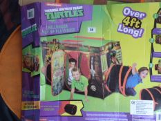 *Childrens Teenage Mutant Ninja Turtles Pop Up Play House