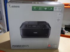 *Canon Pixma Model MX475 WiFi Printer Copy Scan and Fax Machine