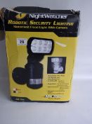 *Night Watcher LED Security Light with Built in Video Recorder and SD Card Included