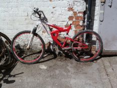 Boys Sports 2 Mountain Bike - Red and White