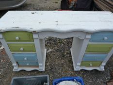 Painted Pine Dressing Table