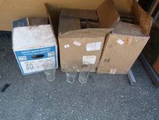 3 Boxes of Branded Bar Glasses Becks & Guinness