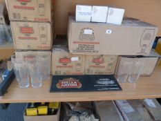 7 Boxes of Branded Stella Artois Glasses & Beer Mats