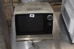 Vintage Black & White Television Set