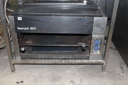 Super Grill 800 Gas Fired Eye Level Salamander Style Grill