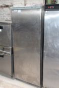 Imperial Stainless Steel Single Door Upright Refrigerator Model Number EBB1700